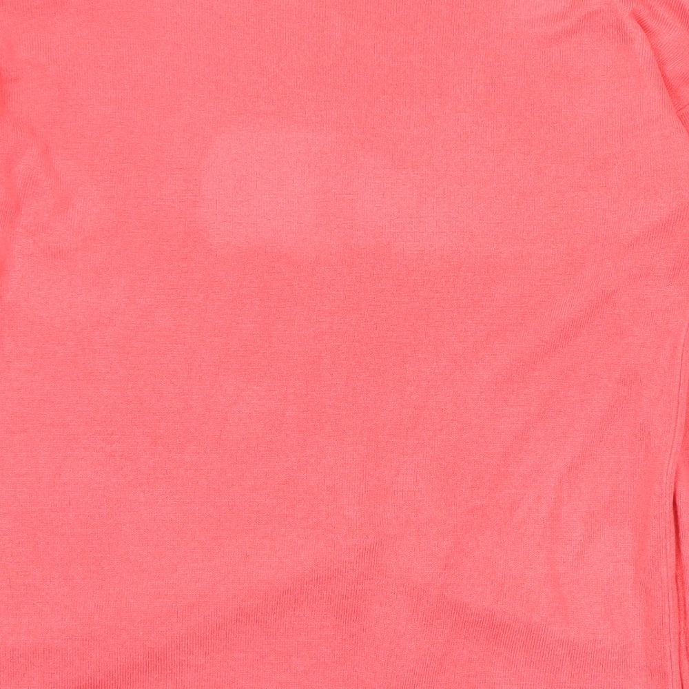 Womens UK Size 14 Pep&Co Pink Pullover Jumper