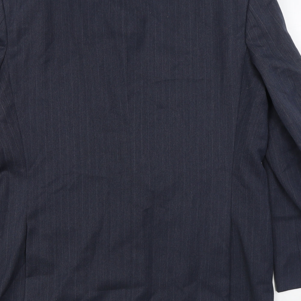 Mens UK Size 40 Marks and Spencer Regular Blue Suit Jacket