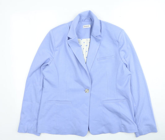 Womens UK Size 14 Damart Blue Jacket