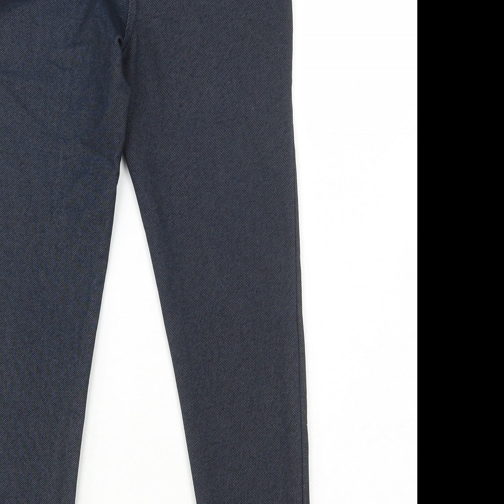 Matalan Girls Blue Cotton Jegging Jeans Size 9 Months Regular