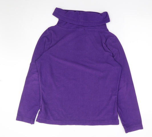Gelert Womens Purple Polyester Pullover Sweatshirt Size 12 Pullover