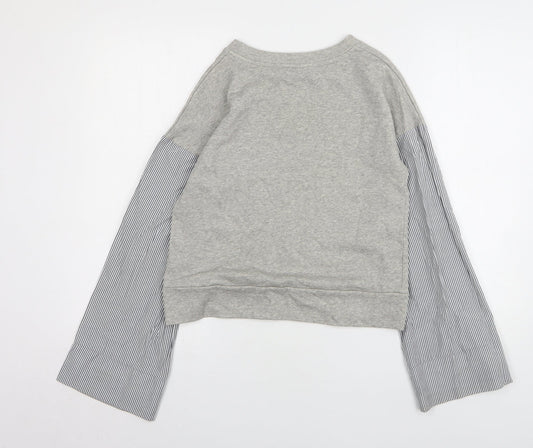 Womens UK Size XS NEXT Grey Pullover Sweatshirt