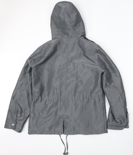 Womens UK Size 12 Debenhams Silver Jacket