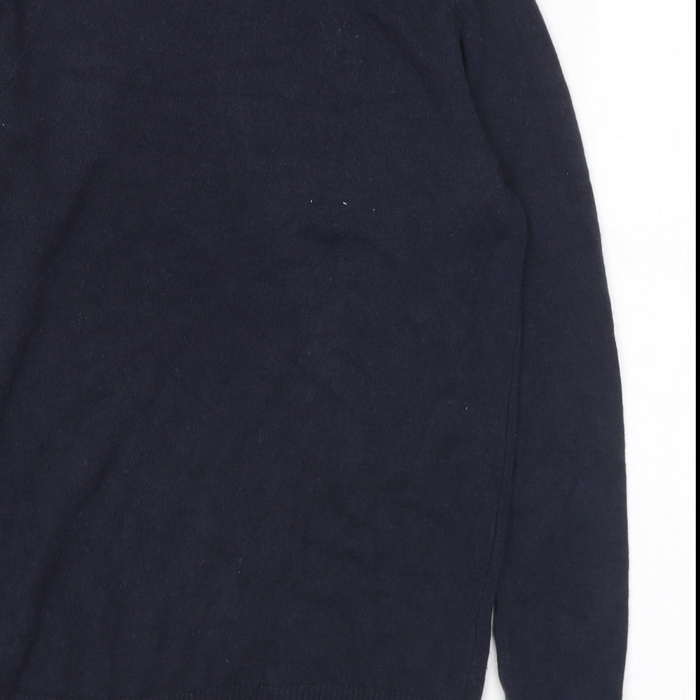 Womens UK Size 8 Marks and Spencer Blue Pullover Jumper