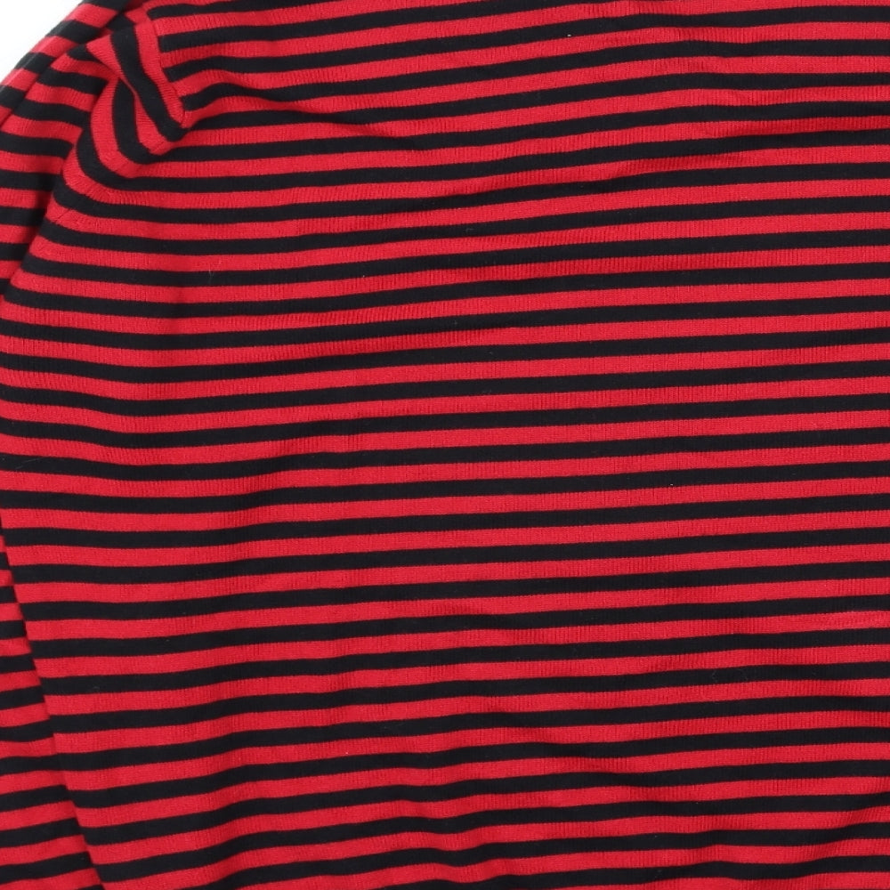 Womens UK Size L NEXT Red Pullover Jumper