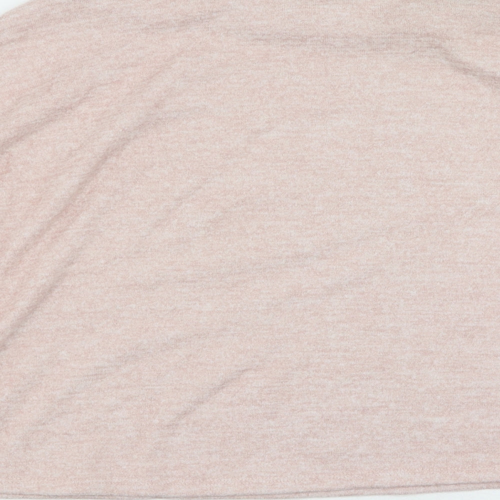 Womens UK Size M Mango Pink Pullover Jumper