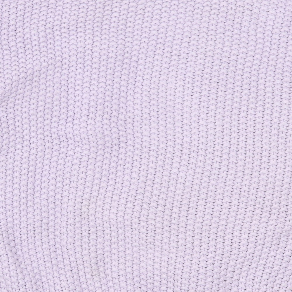 Atmosphere Womens Purple Crew Neck Acrylic Pullover Jumper Size 14