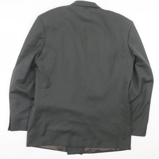Mens UK Size 34 Burton Regular Grey Suit Jacket