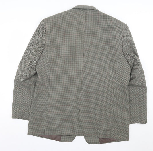 Mens UK Size 44 Savatini Regular Green Suit Jacket