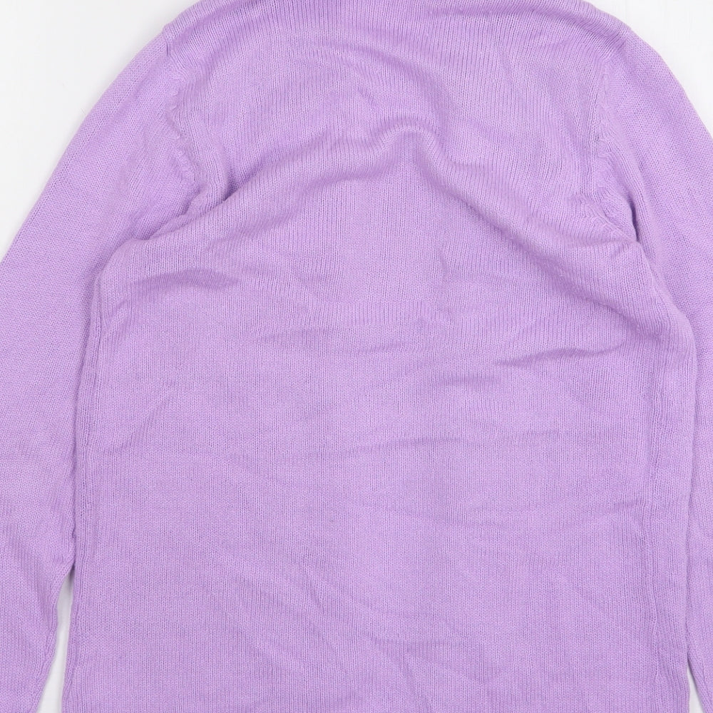 Womens UK Size 10 EWM Pink Pullover Jumper