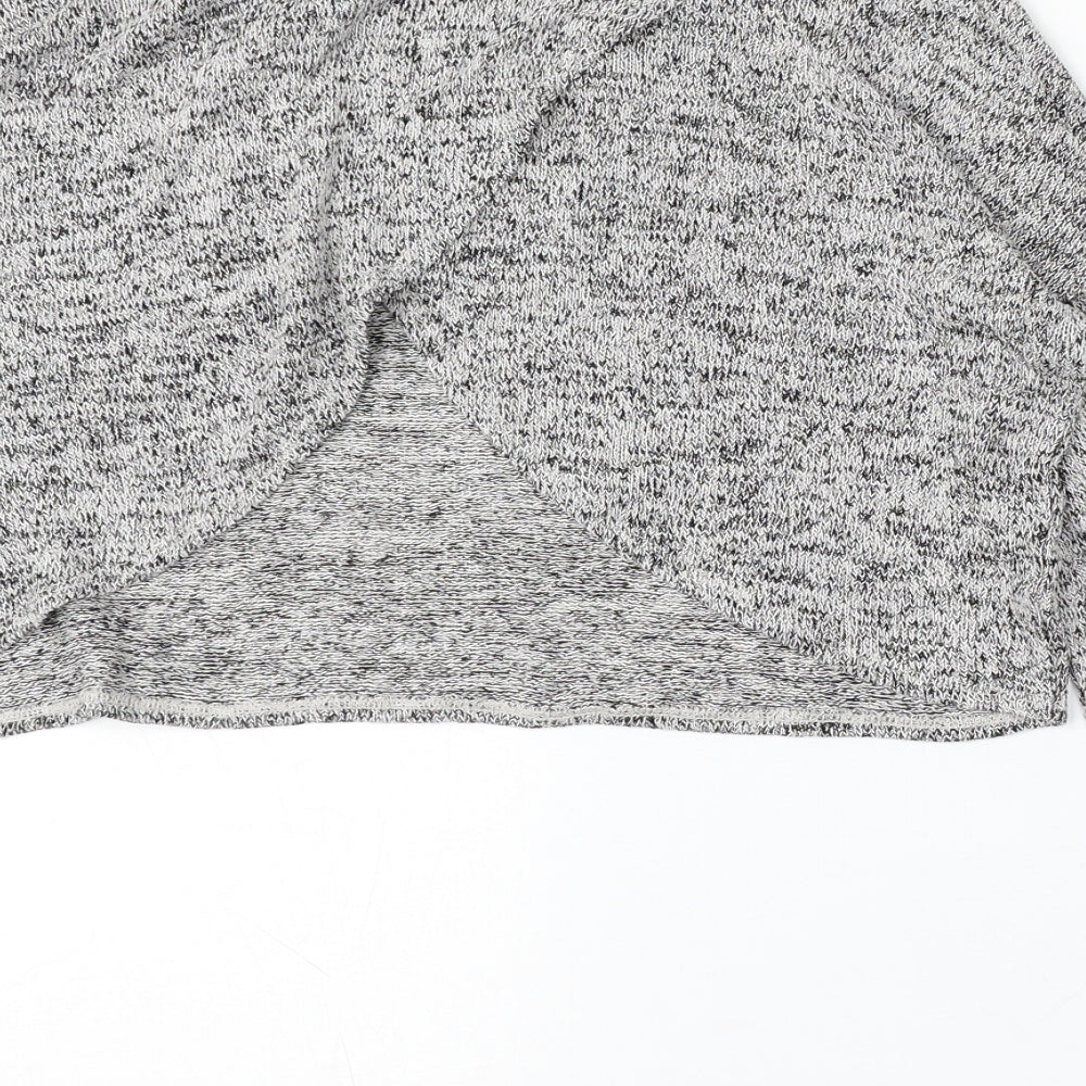 Womens UK Size S Divided by H&M Grey Pullover Jumper