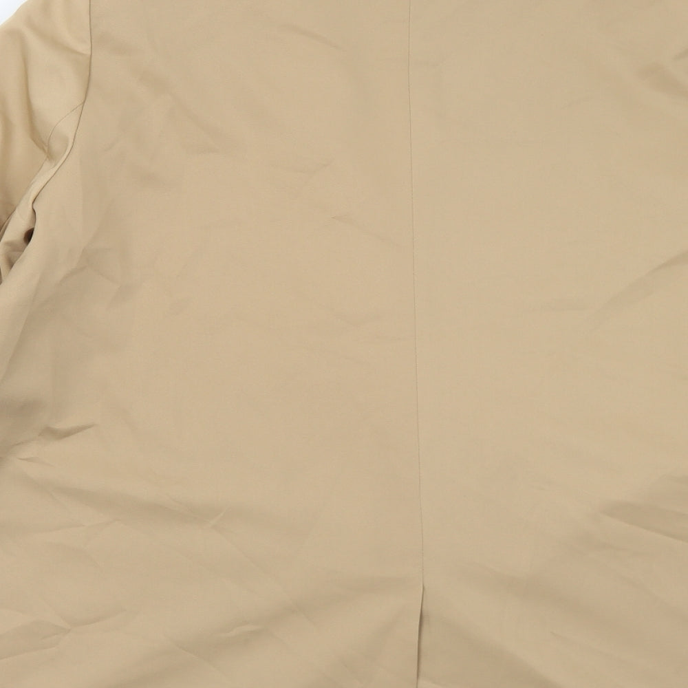 DM100 Womens Beige Jacket Size 3XL Button
