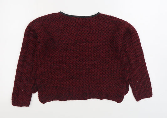 Womens UK Size 6 Select Red Pullover Jumper