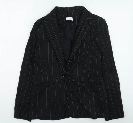 Womens UK Size 10 Warehouse Black Jacket