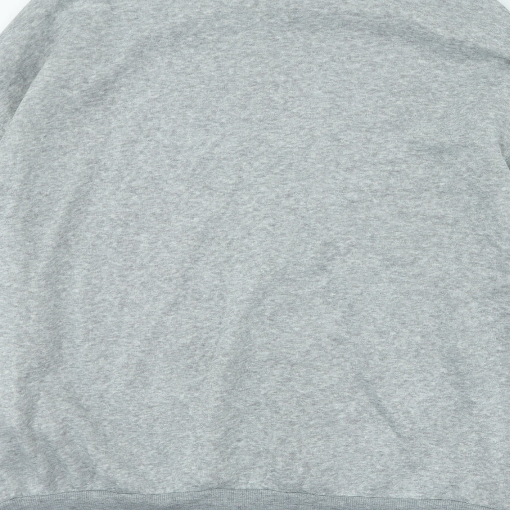 SheIn Womens Grey Polyester Pullover Sweatshirt Size M
