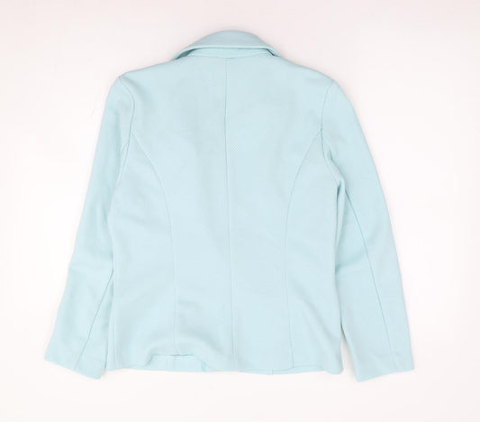 Womens UK Size 10 Preworn Regular Green Suit Jacket