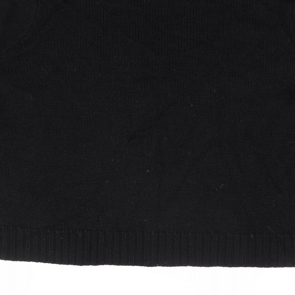 Womens UK Size M H&M Black Pullover Jumper