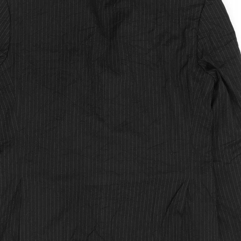 Mens UK Size 38 Tom English Regular Black Suit Jacket