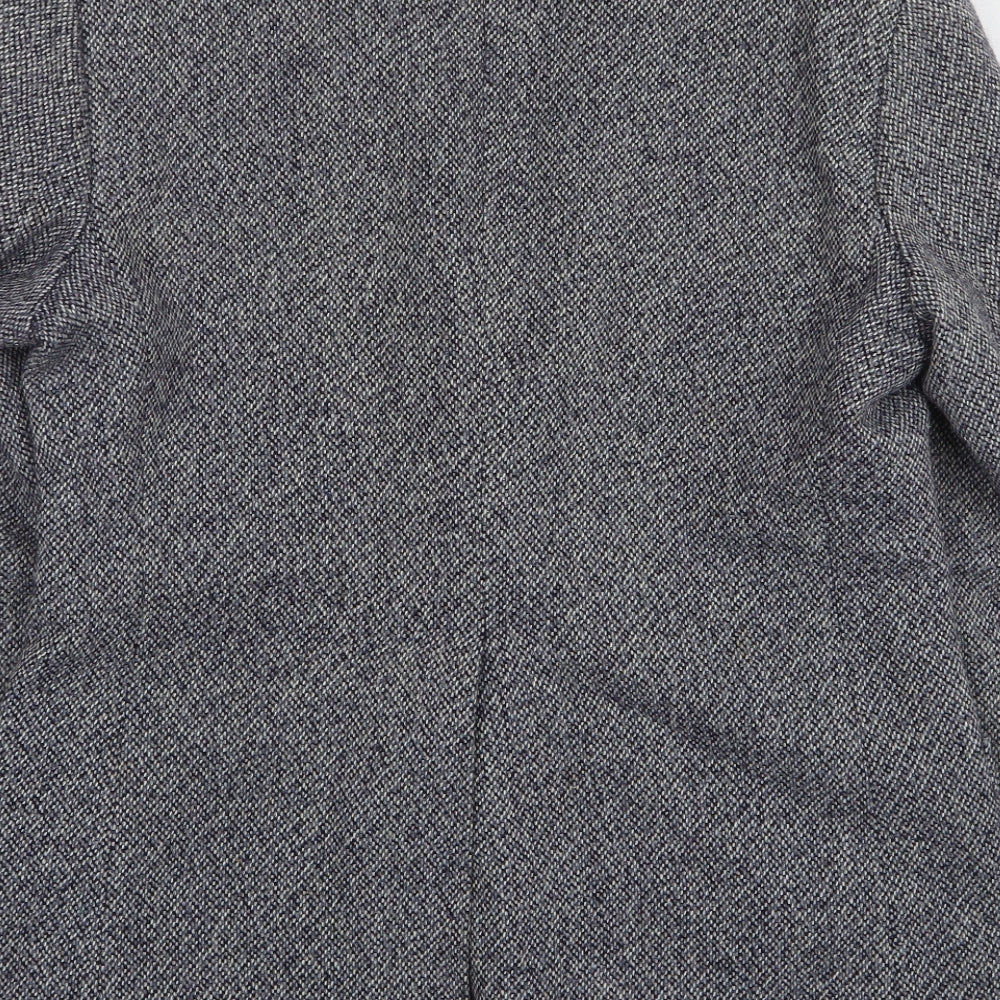 Oscar Mens Blue Wool Jacket Suit Jacket Size 40