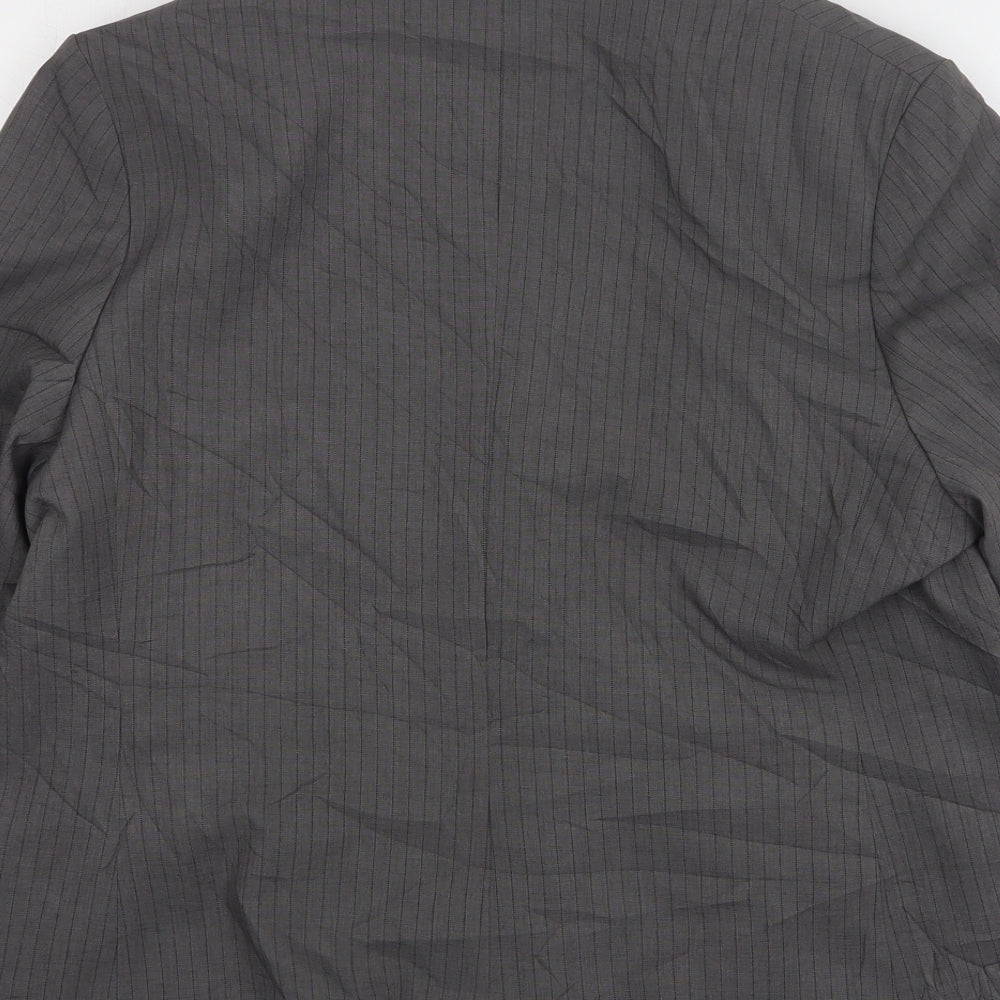 Womens UK Size 18 Marks and Spencer Petites Grey Suit Jacket