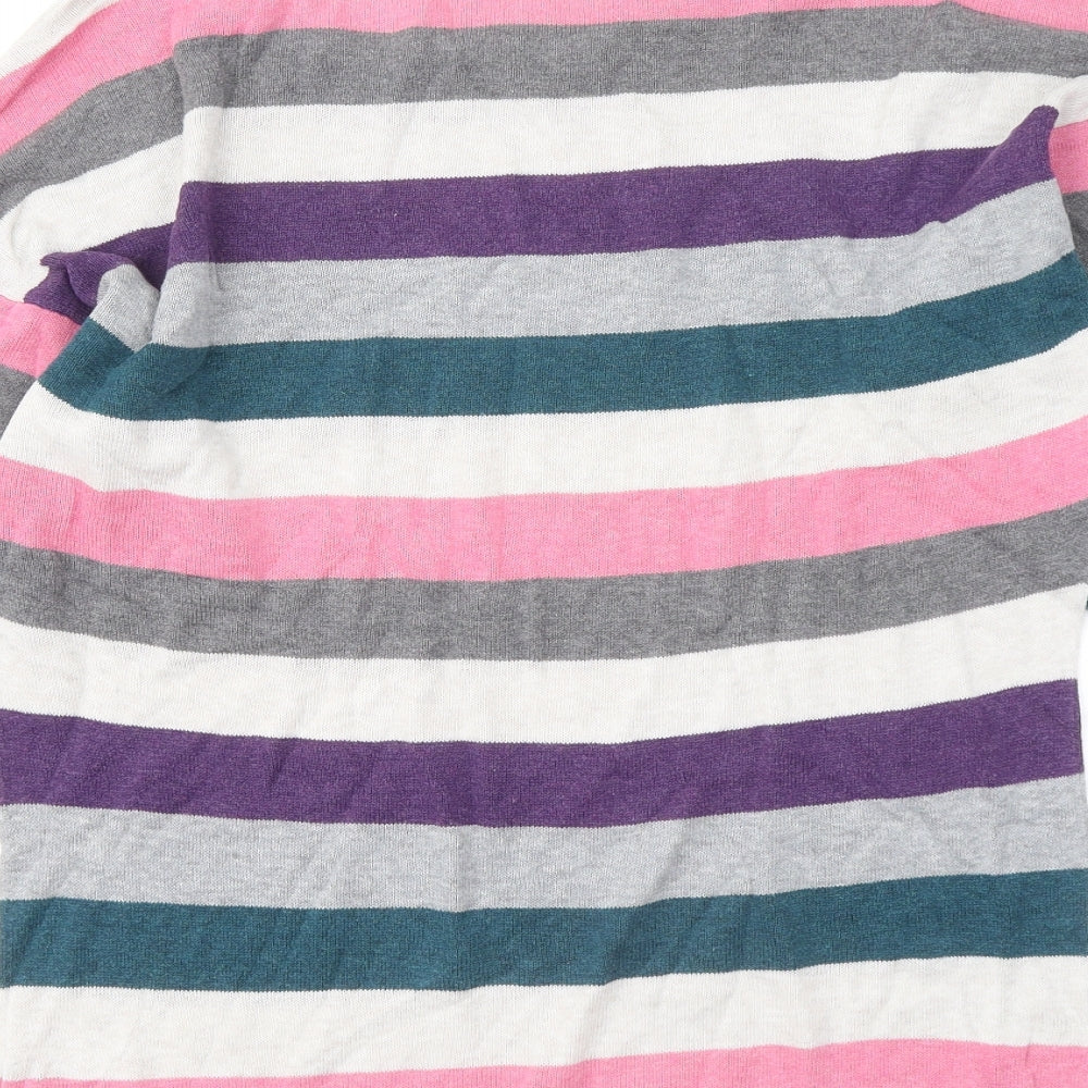 Womens UK Size S Divided by H&M Multicoloured Pullover Jumper