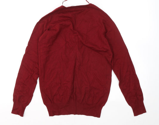 Womens UK Size XL Zara Red Pullover Jumper