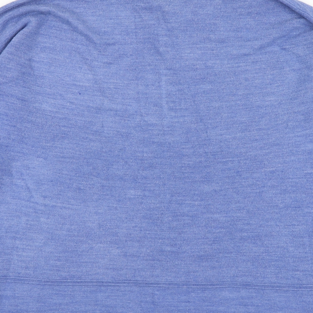 Womens UK Size L Vida Vi Blue Pullover Jumper