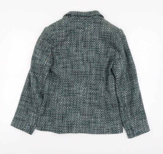 Womens UK Size 12 Berkertex Green Jacket