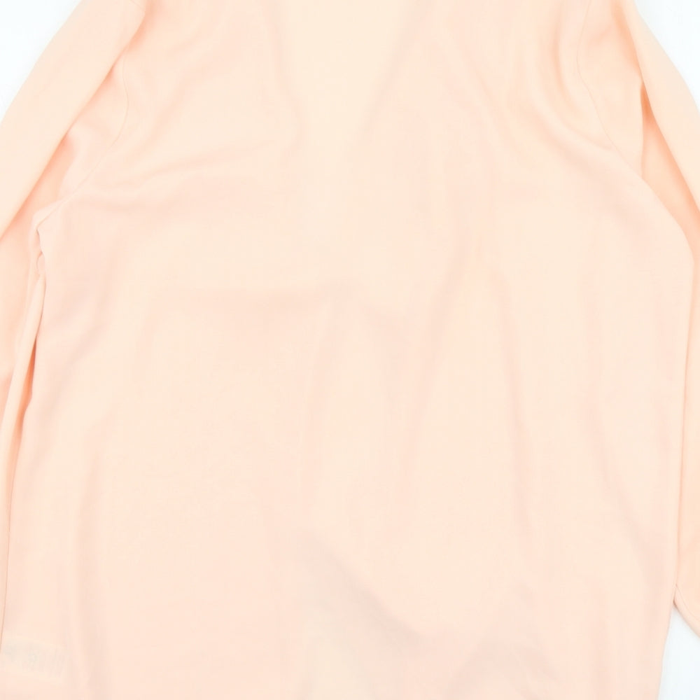 Womens UK Size 12 Peacocks Pink Basic Blouse
