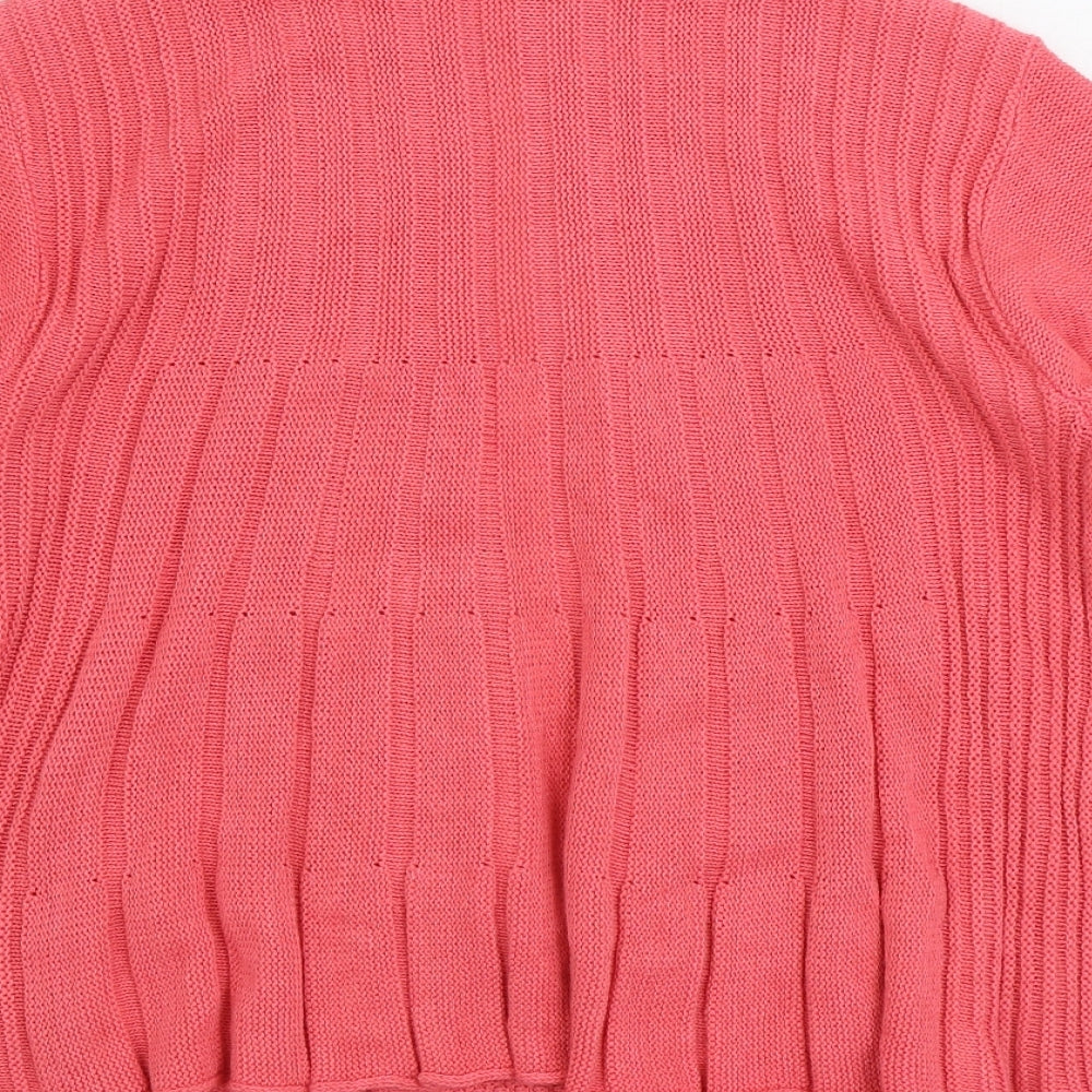 Womens UK Size S Casamia Pink Cardigan Jumper