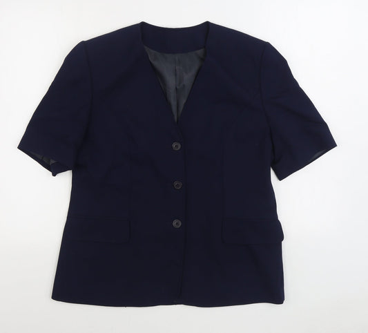 Womens UK Size 14 Debenhams Blue Jacket