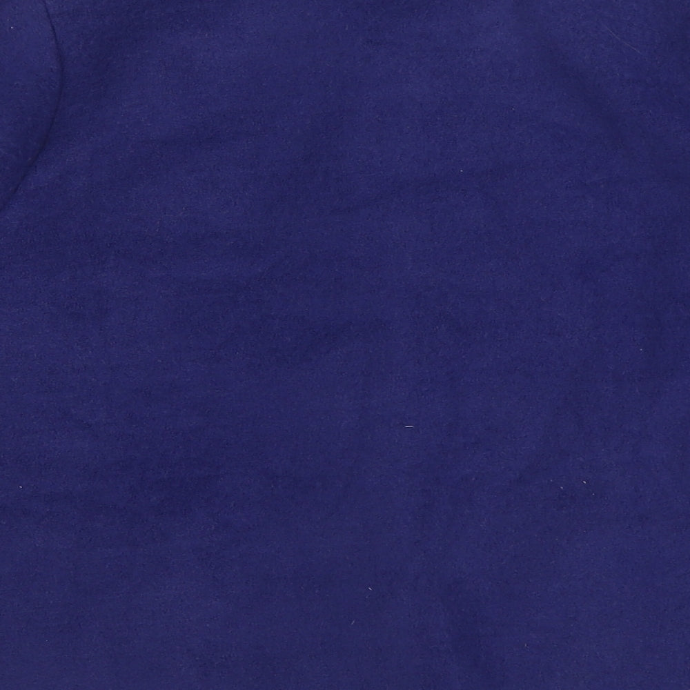 Marlon Womens Blue Jacket Blazer Size 8 Button