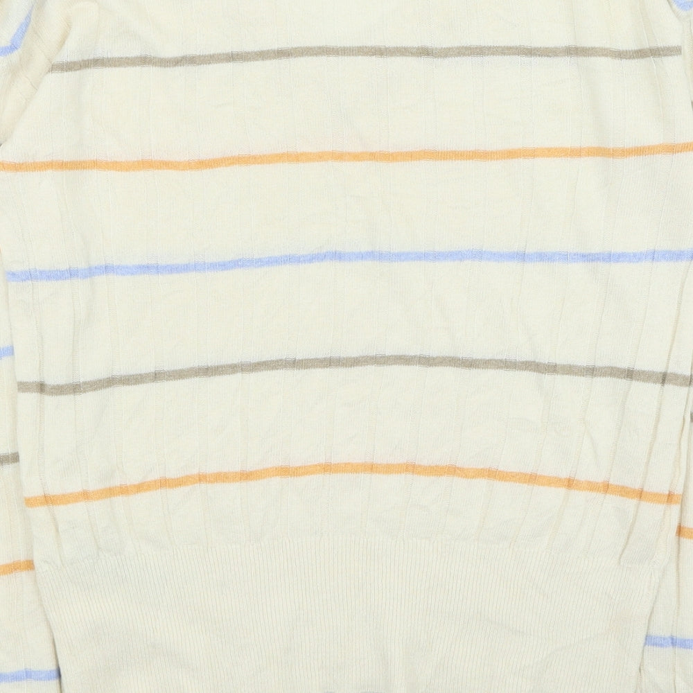 Womens UK Size S Marks and Spencer Beige Pullover Jumper