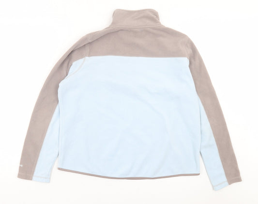 Active Womens Blue Jacket Size 16 Zip