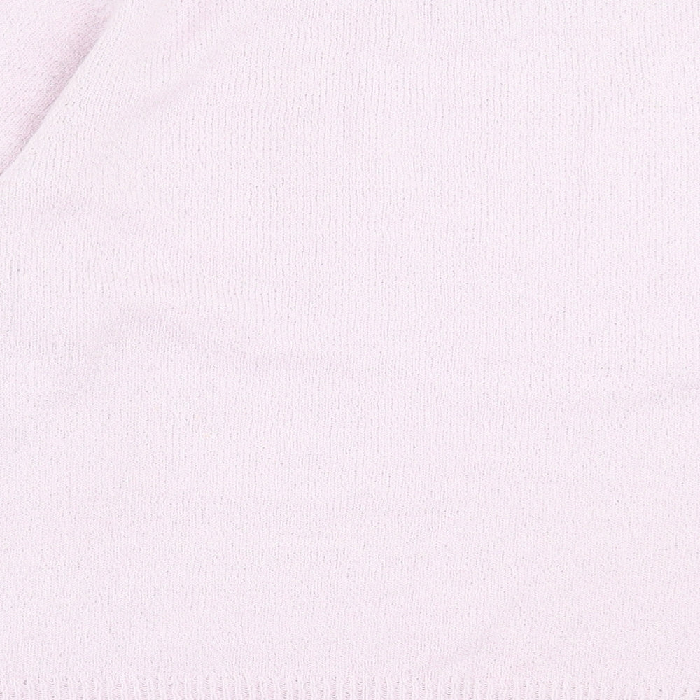 Womens UK Size L bonmarch Pink Pullover Jumper
