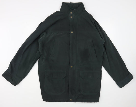 Womens UK Size L BHS Green Parka Coat