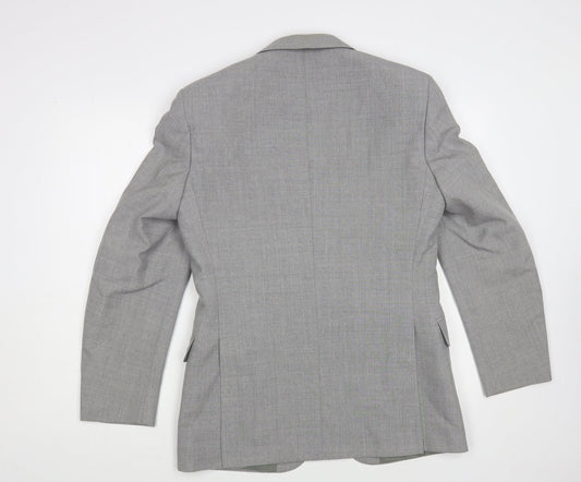 Mens UK Size 38 Mr Harry Regular Grey Suit Jacket