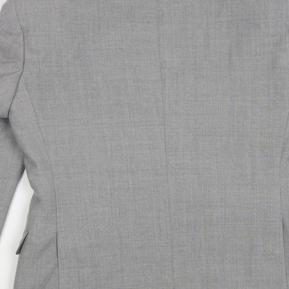 Mens UK Size 38 Mr Harry Regular Grey Suit Jacket
