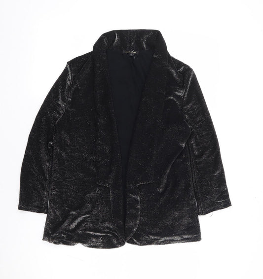 Womens UK Size 10 River Island Silver Jacket