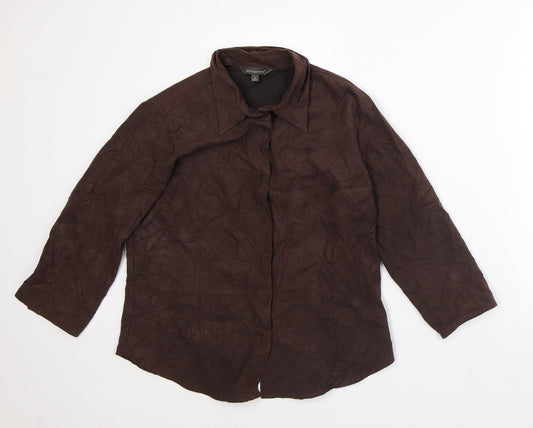 Womens UK Size 16 Atmosphere Brown Jacket