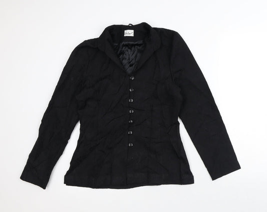 Womens UK Size 10 Select Black Jacket