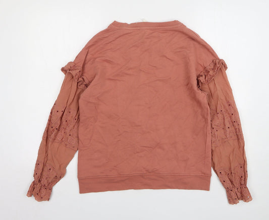 Womens UK Size S NEXT Pink Pullover Jumper