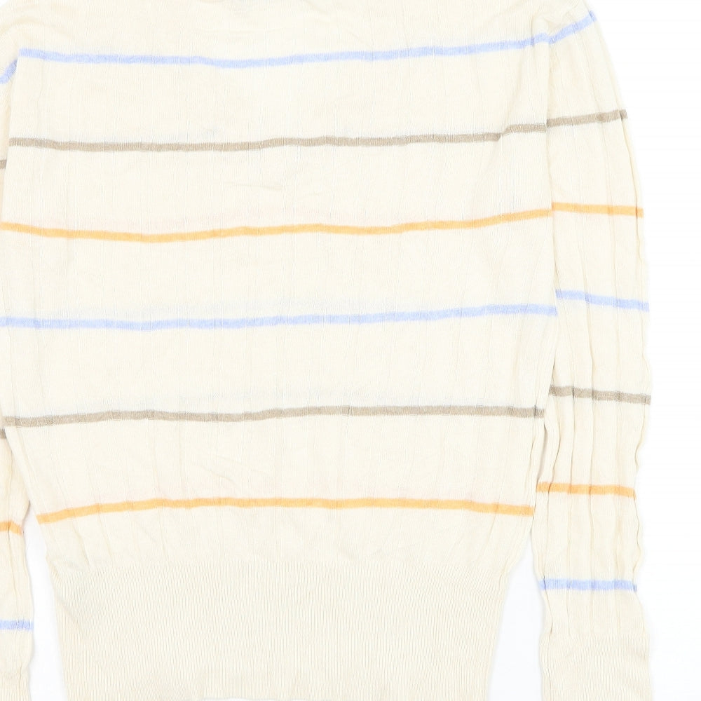 Womens UK Size S Marks and Spencer Beige Pullover Jumper