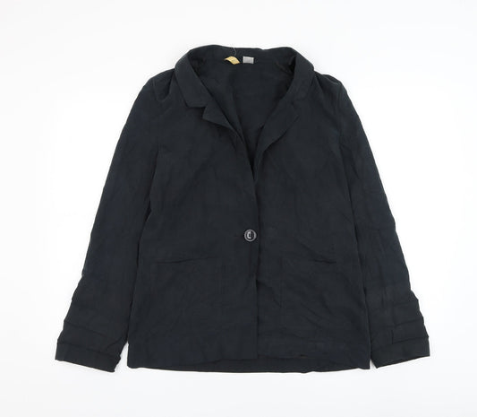 Womens UK Size 10 H&M Grey Jacket