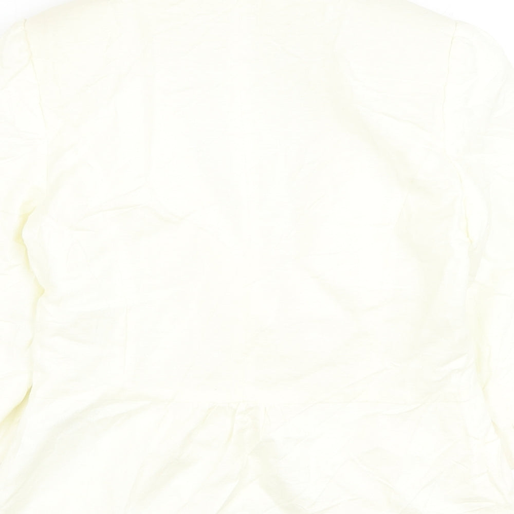 Womens UK Size 8 Kaliko White Jacket