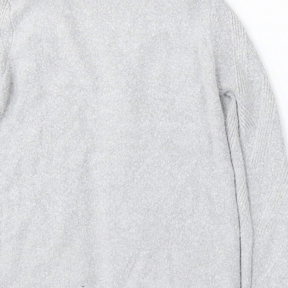 Womens UK Size M Select Grey Cardigan Jumper