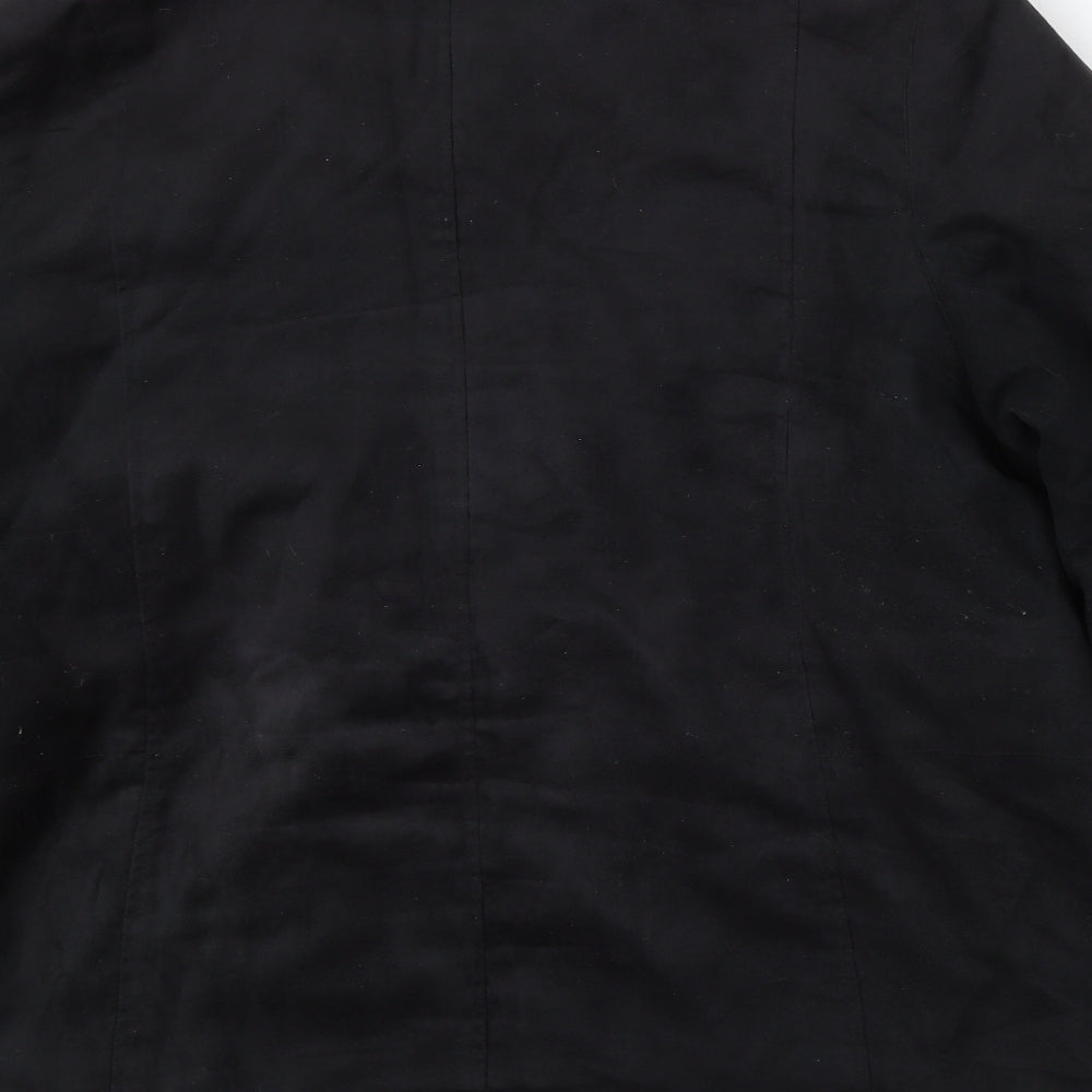Womens UK Size 20 Papaya Black Jacket