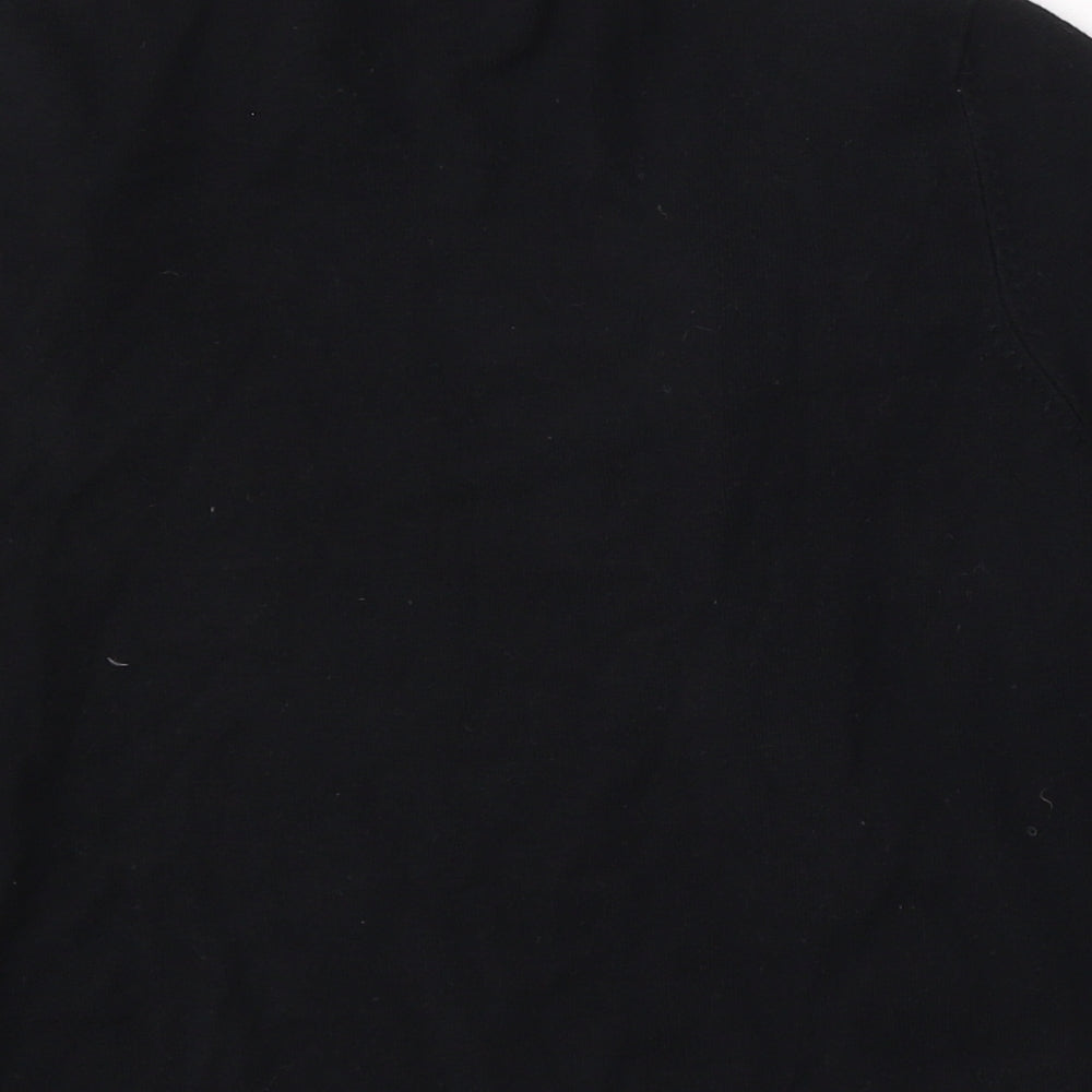 Womens UK Size 8 Debenhams Black Cardigan Jumper
