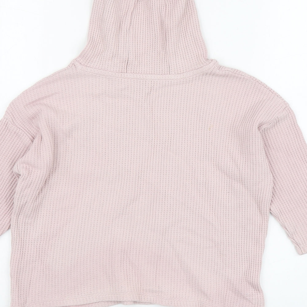George Girls Pink Cotton Pullover Sweatshirt Size 2-3 Years