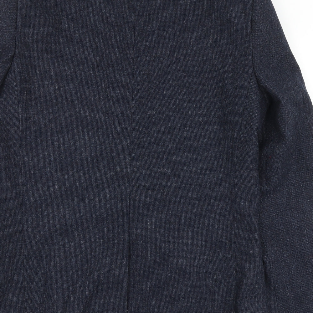 Mens UK Size M Debenhams Regular Blue Suit Jacket